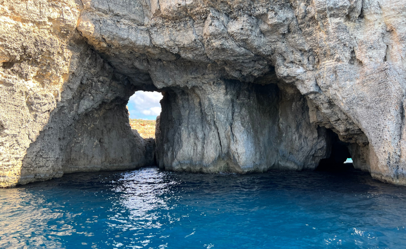 Malta blue lagoon skały