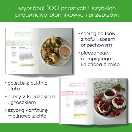 Więcej błonnika i więcej białka. 100 proteinowo-błonnikowych przepisów dla zdrowych jelit i lepszej sylwetki (5)